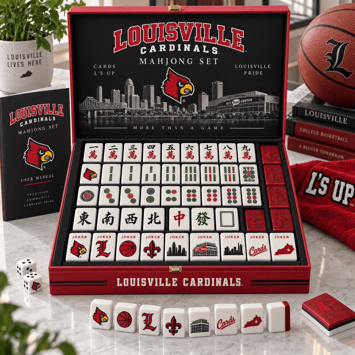 Premium LVC Mahjong Tiles Set TNSM