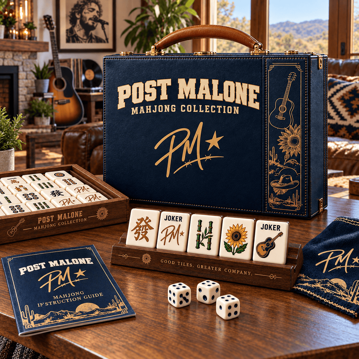 PTML Premium Mahjong Set – Game Night Edition PNPA