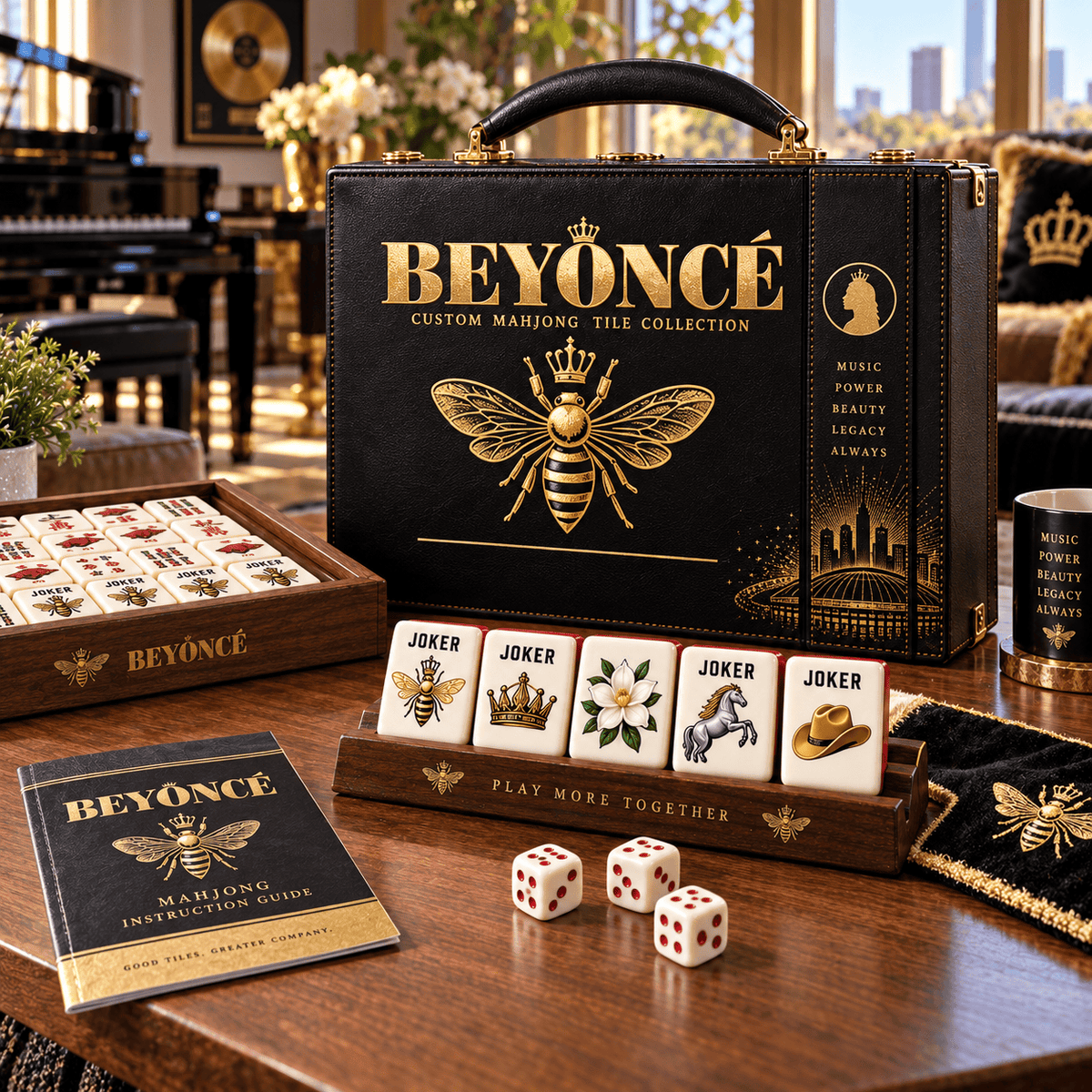 BYC Premium Mahjong Set – Game Night Edition PNPA