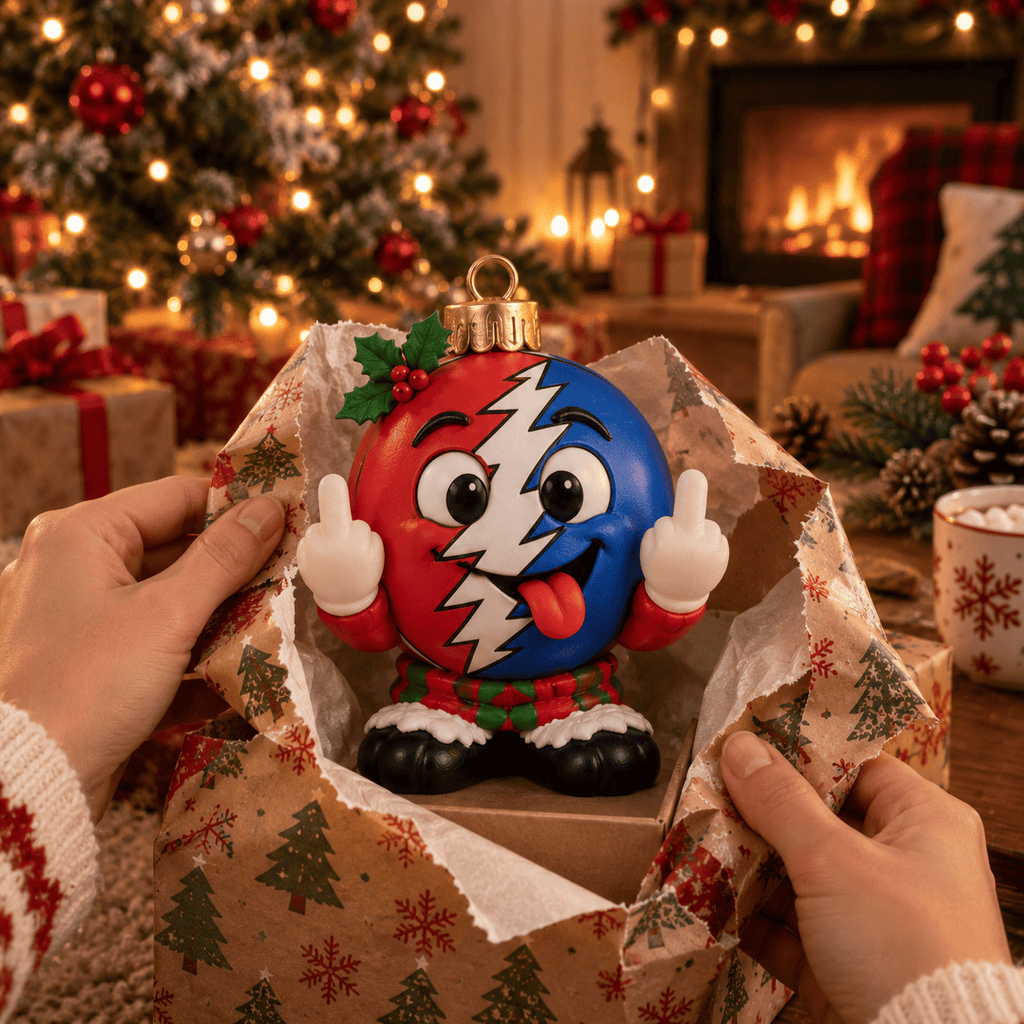 GRFD Premium Christmas Middle Finger Character Light NTTB