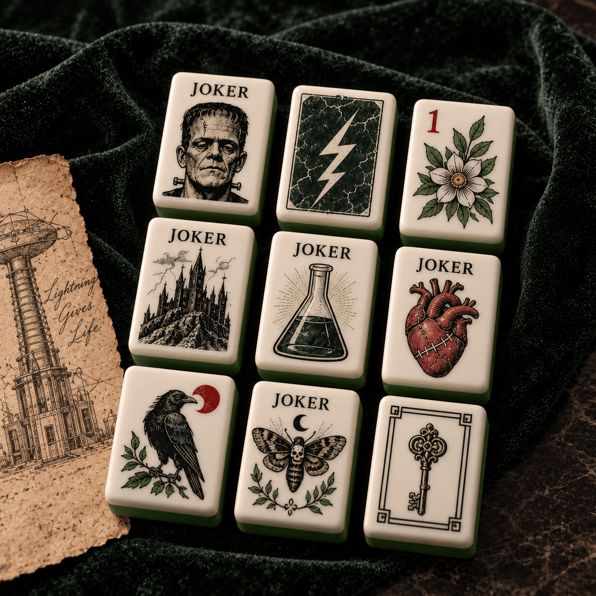 Premium FRKS Mahjong Tiles Set TNSM