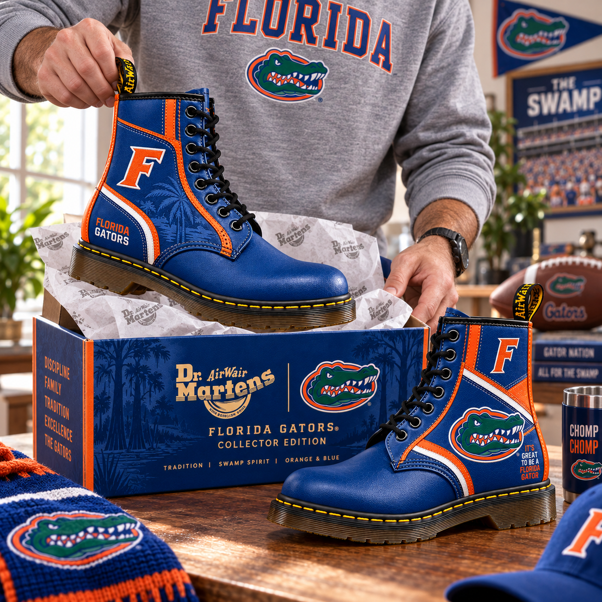 FGT Premium Leather Lace-Up Boots LNTH