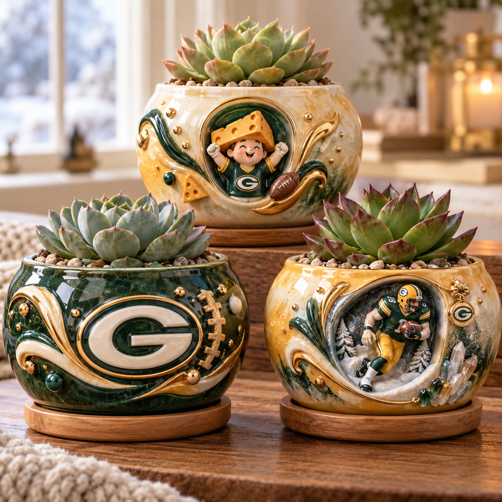 GBP 3-Piece Succulent Planter Set HTTT