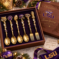 LSU Premium Collectible Spoon & Fork Set BMD