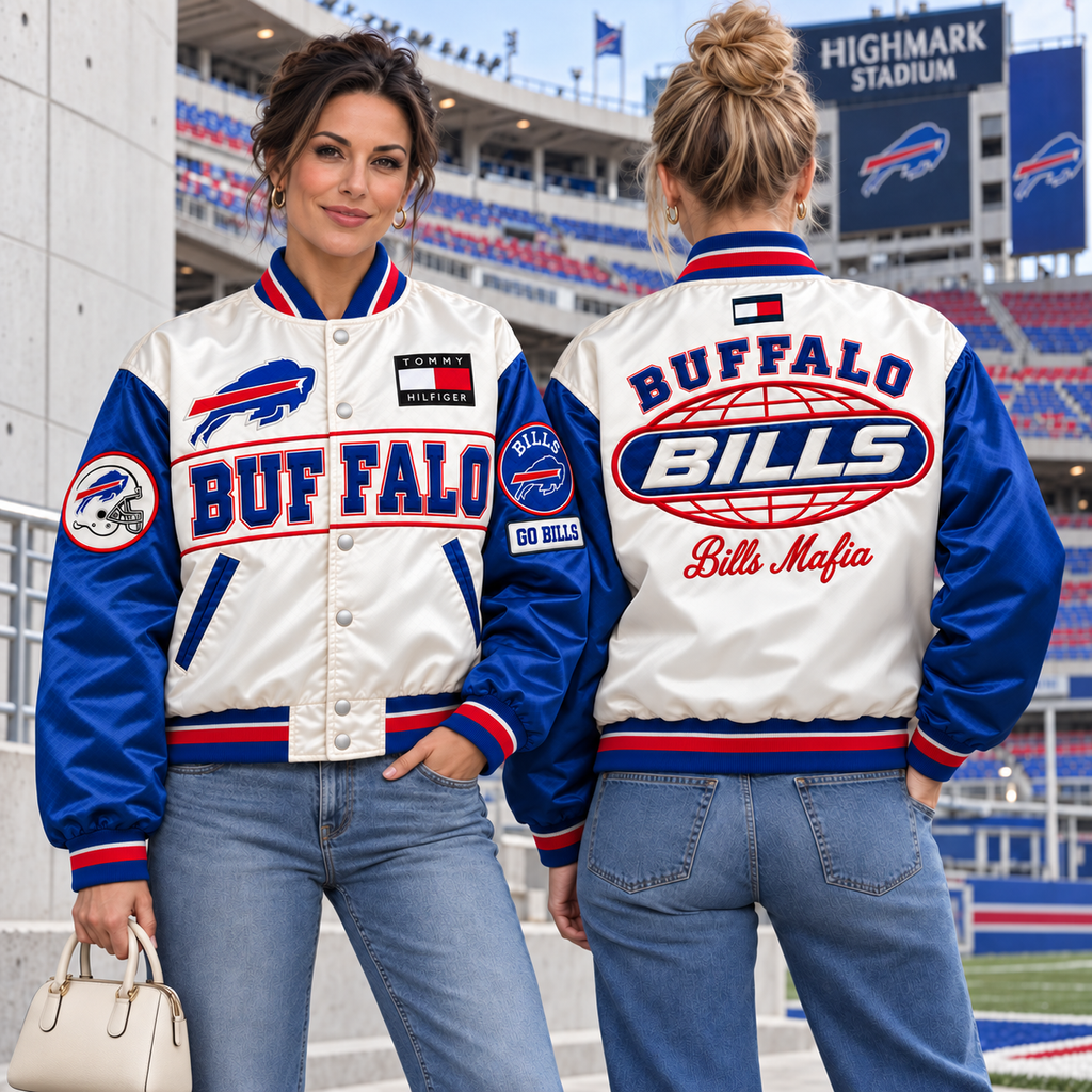 BFBL Satin Boxy Varsity Jacket NTKO