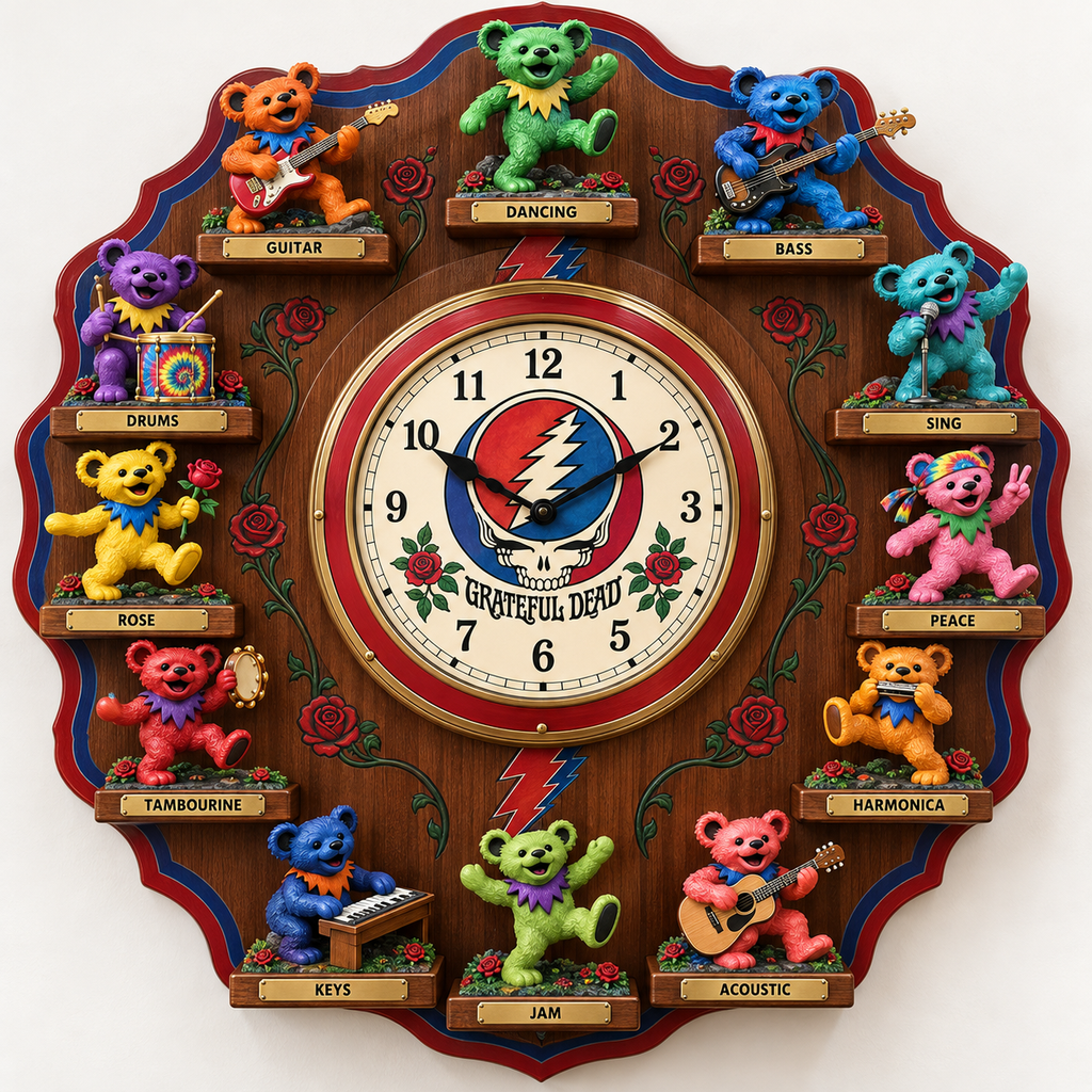 GRFD Premium Mascot Sculpture Clock Collection PTKL