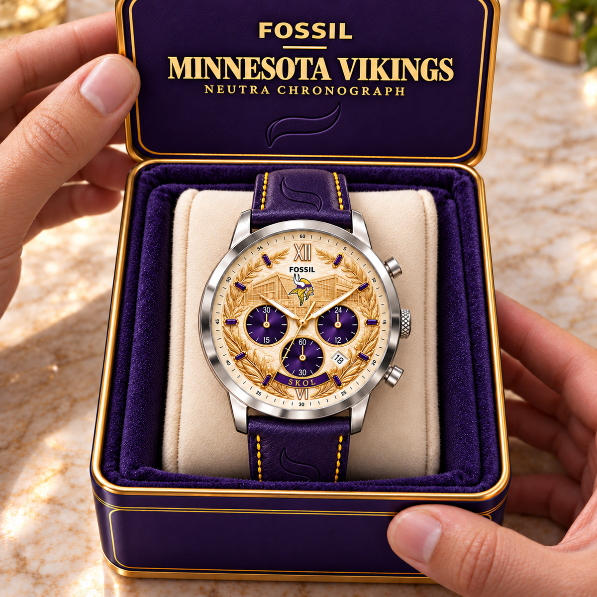 MNVK Premium Art Dial Watch TMH
