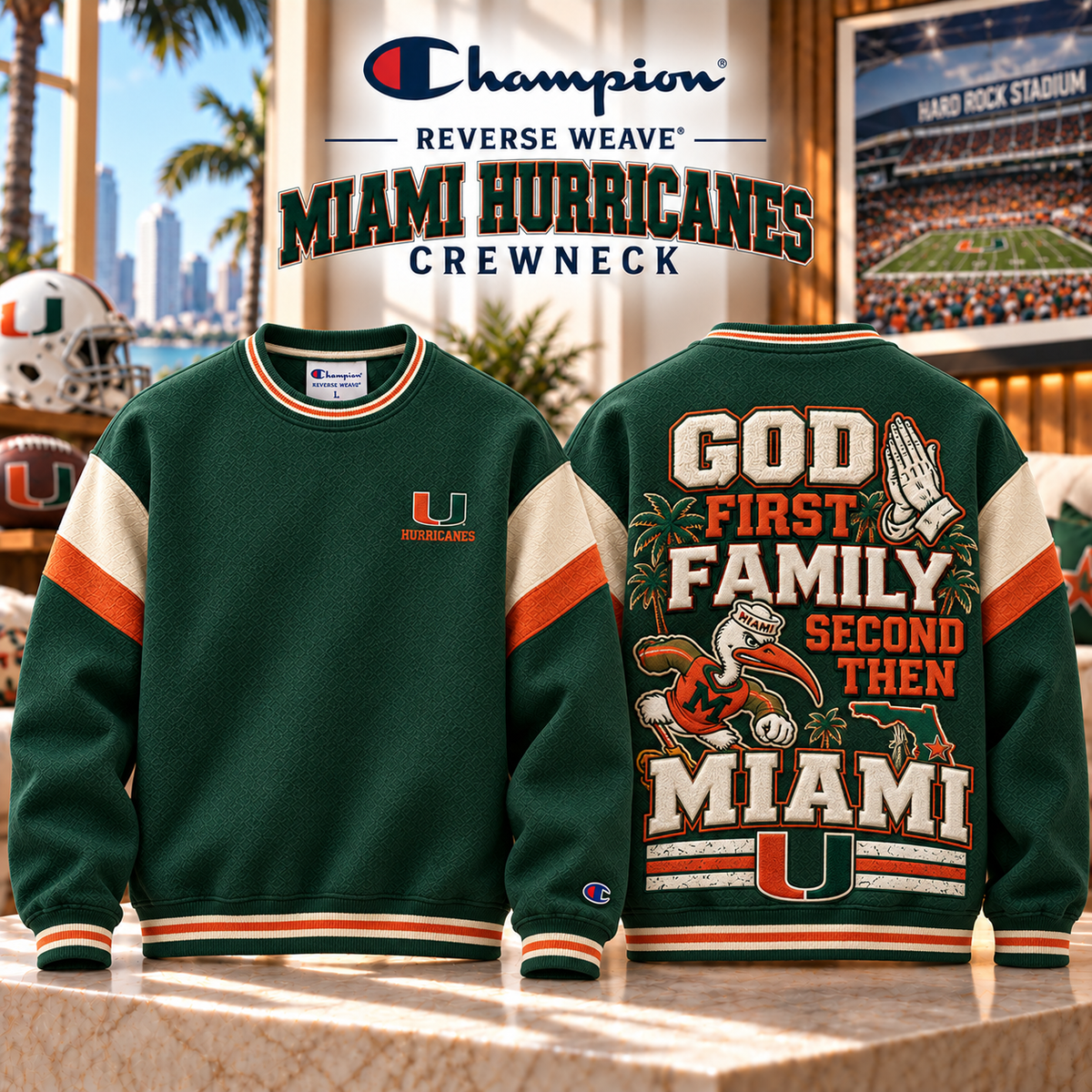 MHC Premium Embroidered Crewneck Sweatshirt BMD