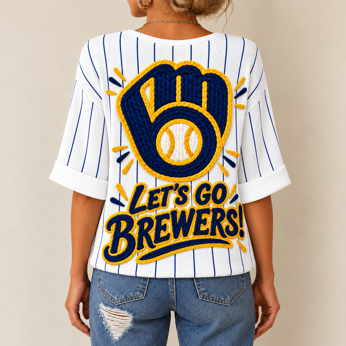 MLKB V-neck Long Sleeve Shirt HTTT