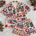 Premium GGBD Christmas Stamp Pajama Set NPL