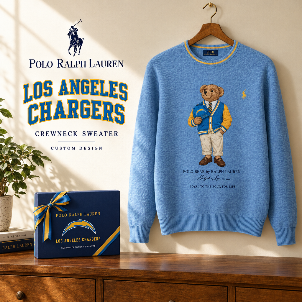 Los Angeles Chargers Premium Crewneck Sweater