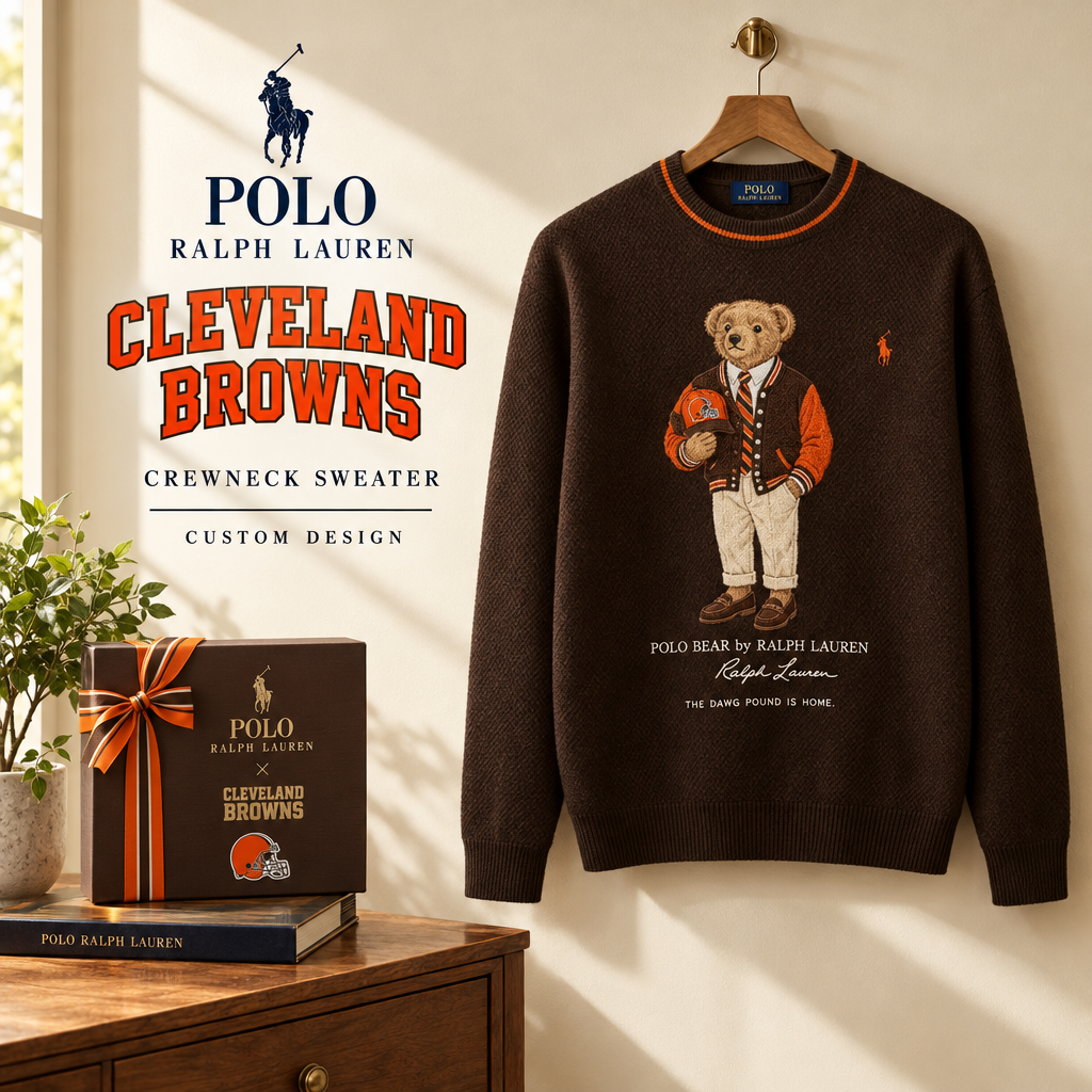 Cleveland Browns Premium Crewneck Sweater