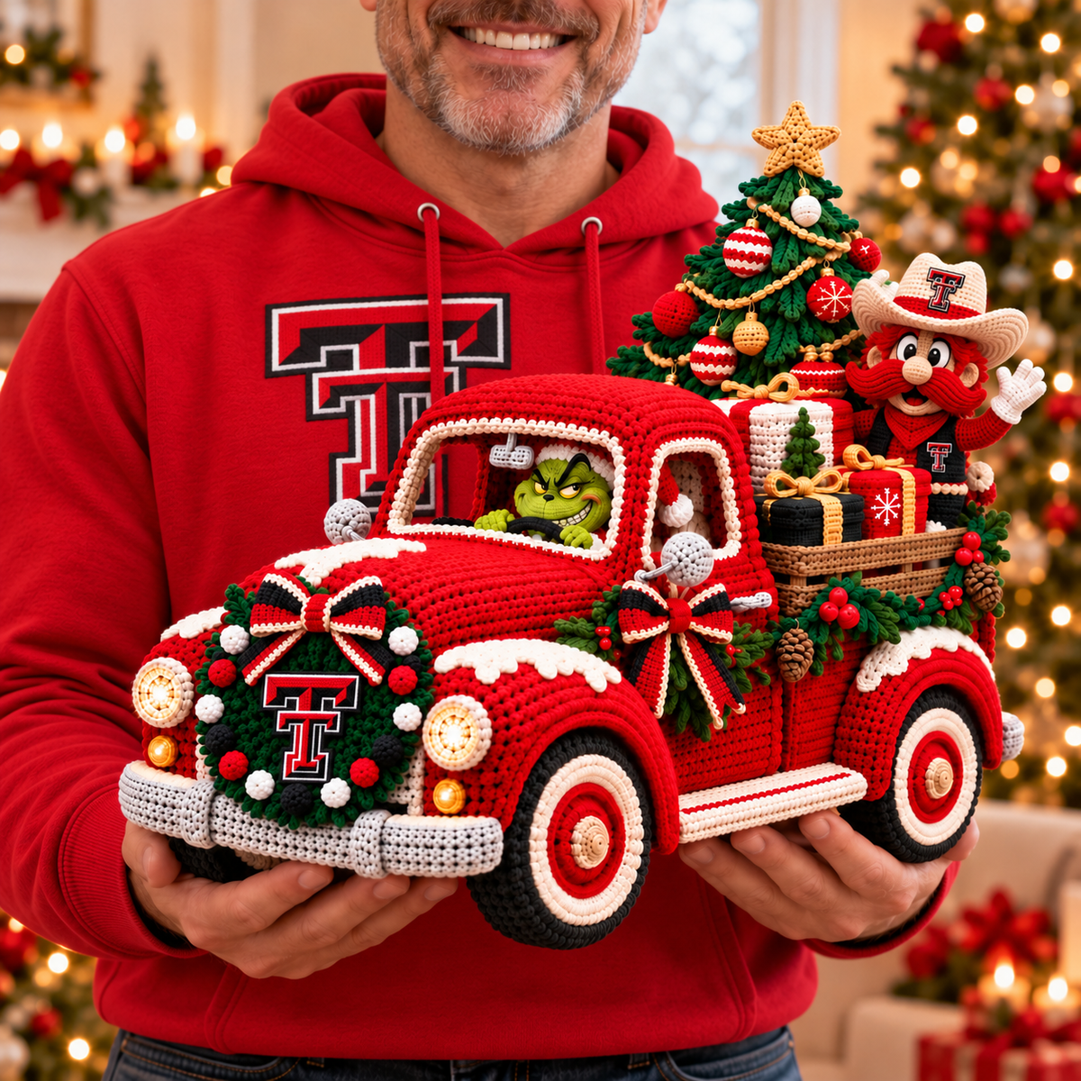 TTRD Cozy Christmas Holiday Truck Decor PNPA