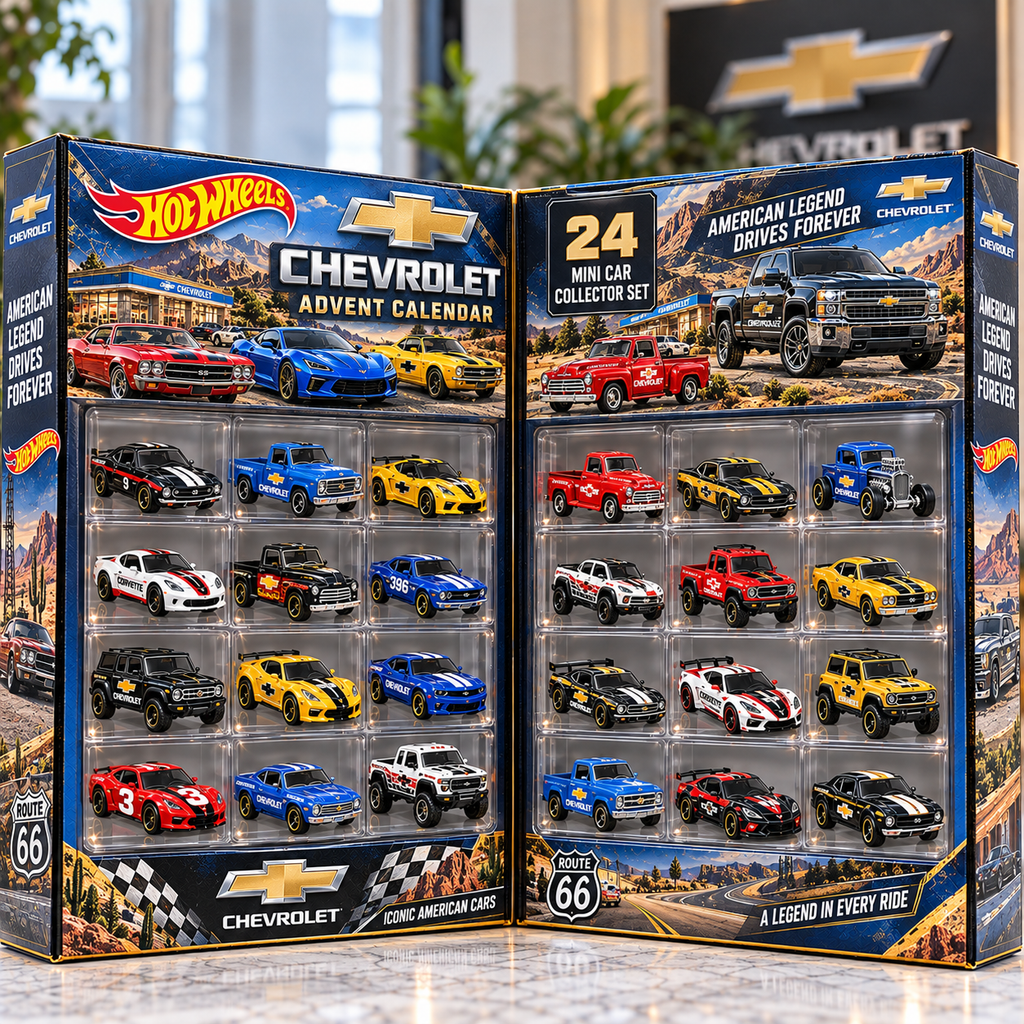 CRCE Premium Mini Car Advent Calendar NTNA