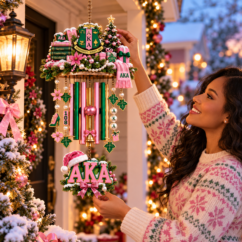 AKA Christmas Wind Chime With Charm TNSM