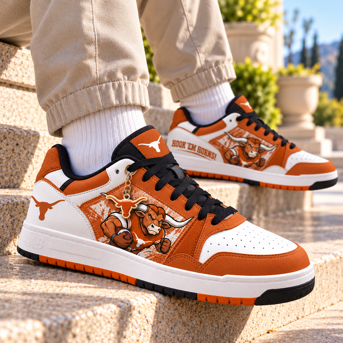 TLS Premium Low-Top Sneakers with Charm BMD