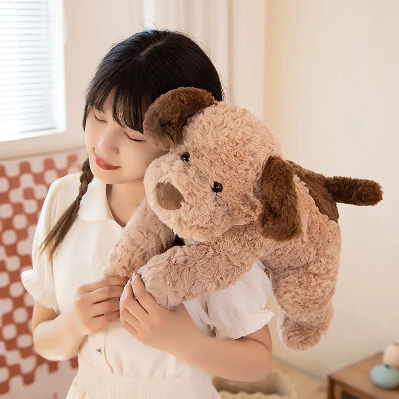 Hot 1pc 35cm/55cm Cute Puppy Plush Toy Stuffed Soft Animal Dog Doll Sleeping Pillow Cushion Christmas Birthday Gift For Kids