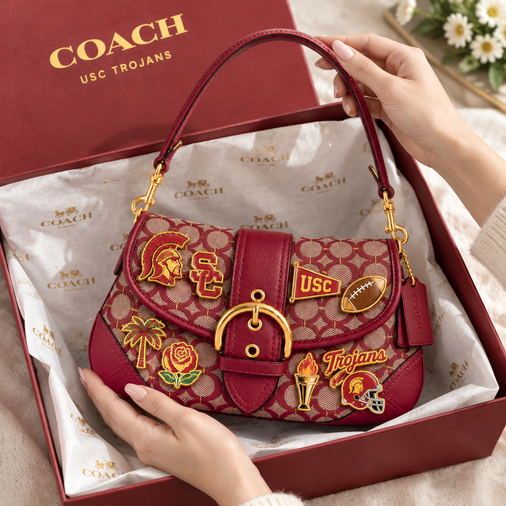 USC Trojans Soho Bag With Charm