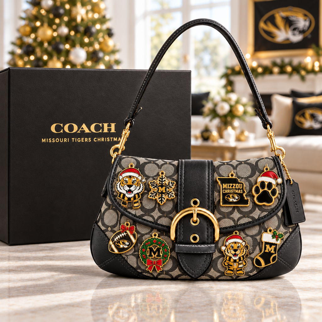 Missouri Tigers Soho Bag With Charm