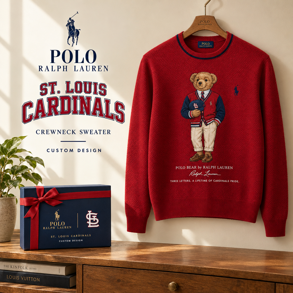 St Louis Cardinals Premium Crewneck Sweater